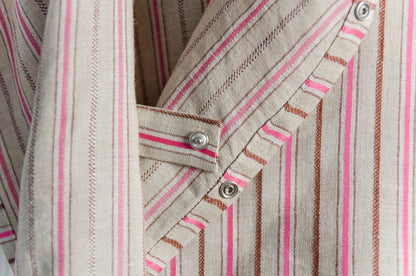 Striped linen